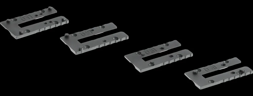 4 Interfaces MOS 3 POUR Glock Airsoft - Trijicon, Docter, Leupold, C-more