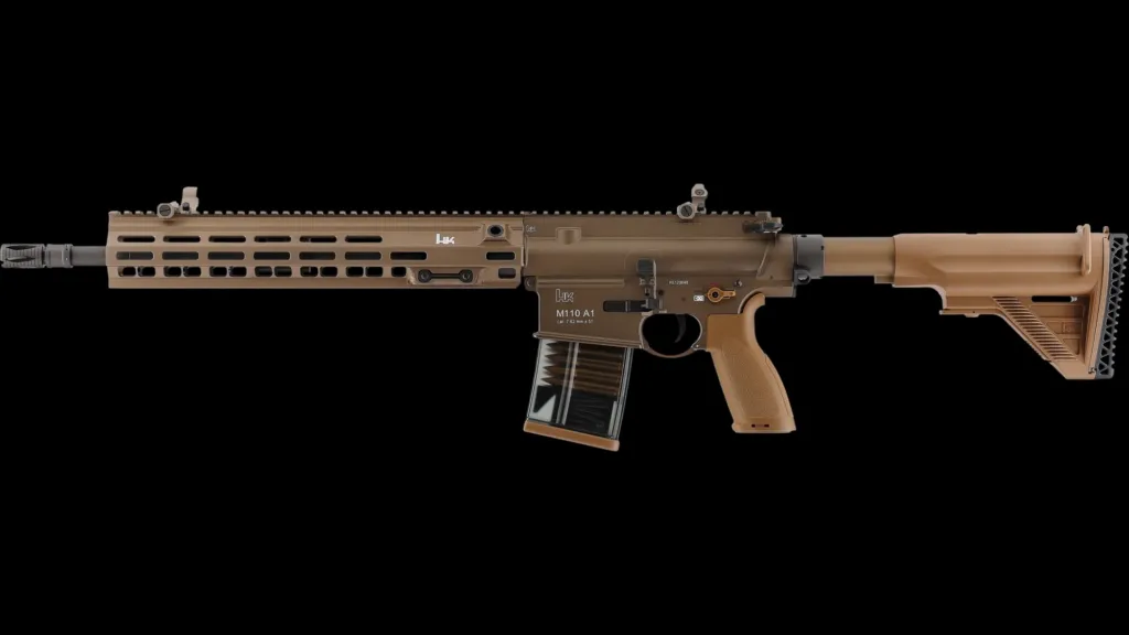 Carabine HK M110 A1 BBS 6MM Electric SEMI AUTO