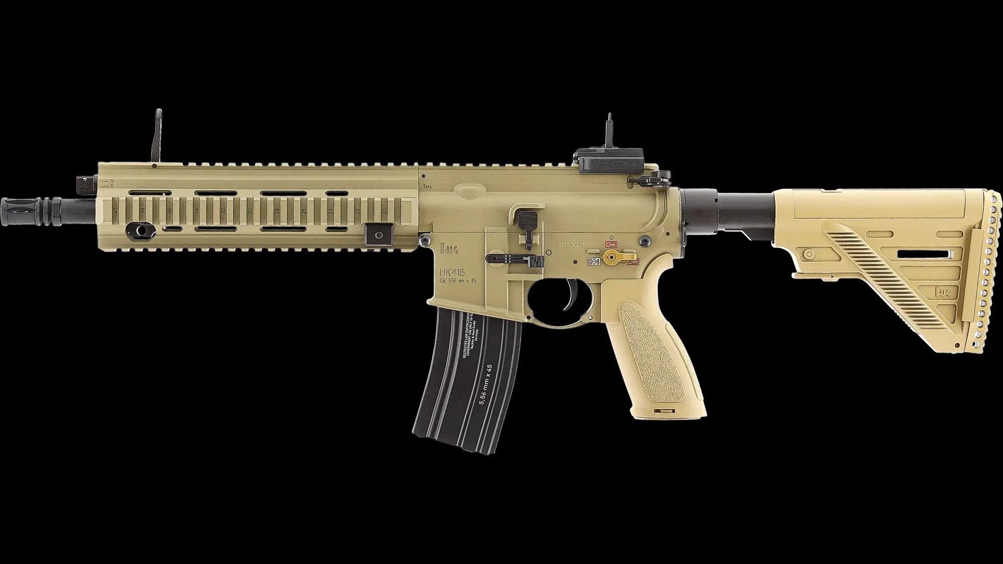 Carabine HK416 A5 Eyetrace BBS 6MM AEG FULL AUTO