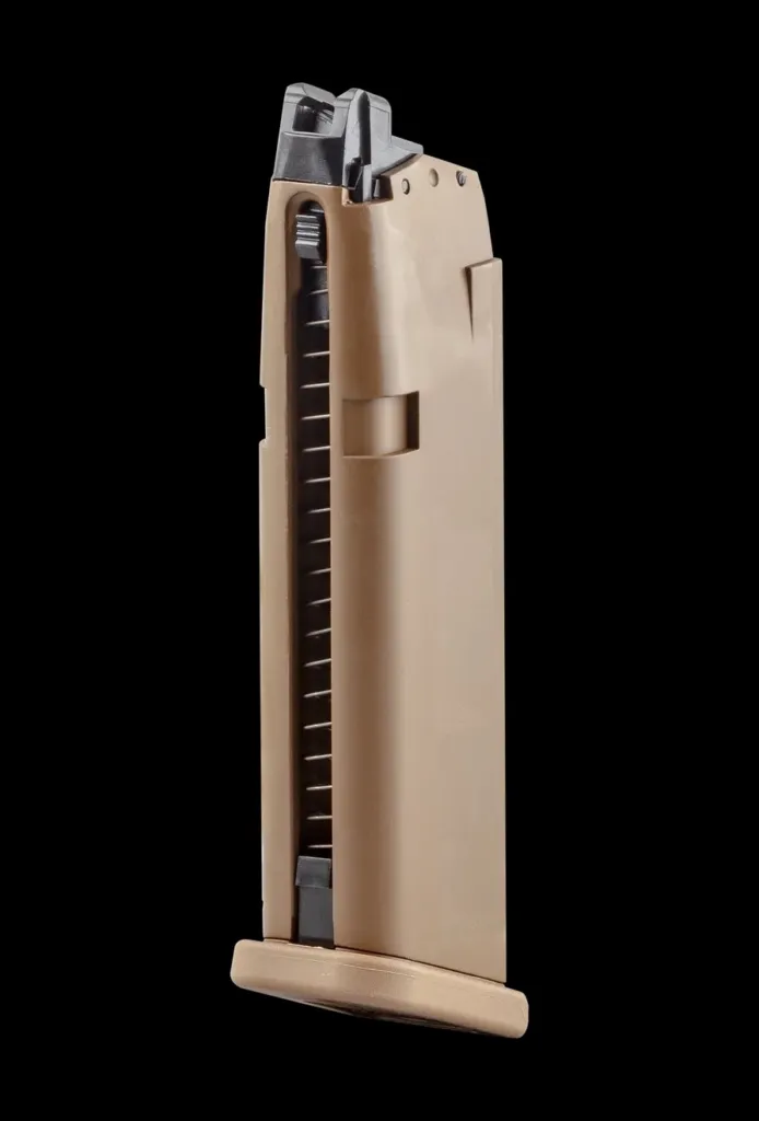 Chargeur 22 Coups Glock 19X BBS 6MM GAZ 1J - Coyote