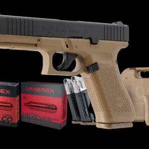 Pack Glock 17 GEN5 CAL 43 Paintball T4E Coyote French ARMY