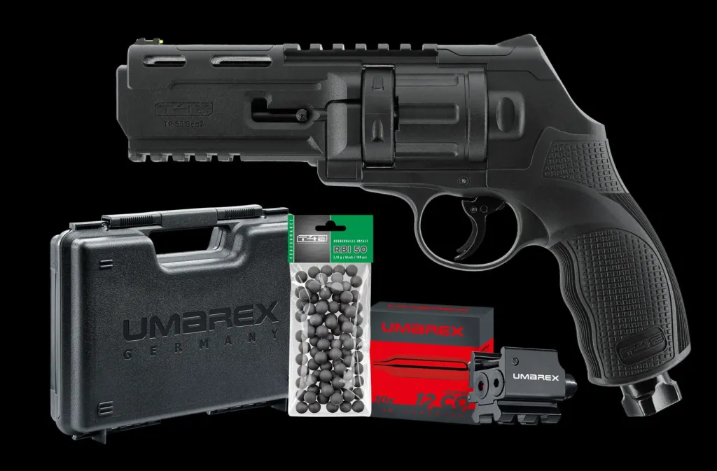 Pack PRET A Tirer TR50 GEN.2 CAL 50 - 13 J (100 Billes, 10 CO2,LASER, Mallette)