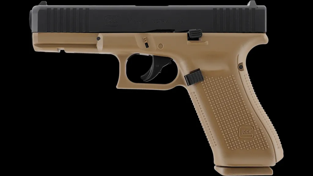 Pistolet Glock 17 GEN5 CAL 43 Paintball T4E Coyote