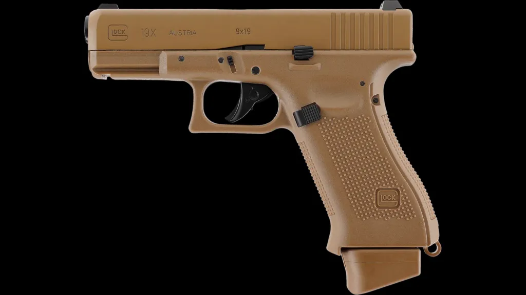 Pistolet Glock 19X BBS 6MM CO2