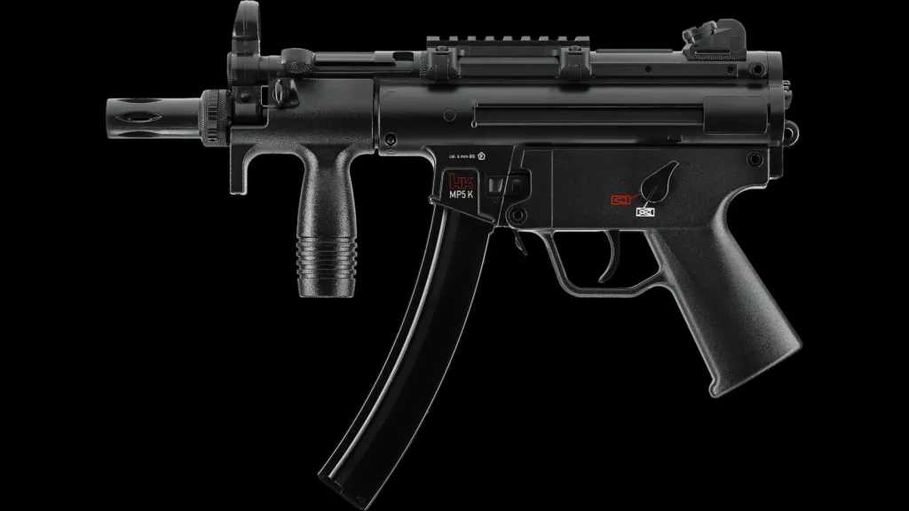 Pistolet Heckler&koch MP5 K BBS 6MM CO2 2J