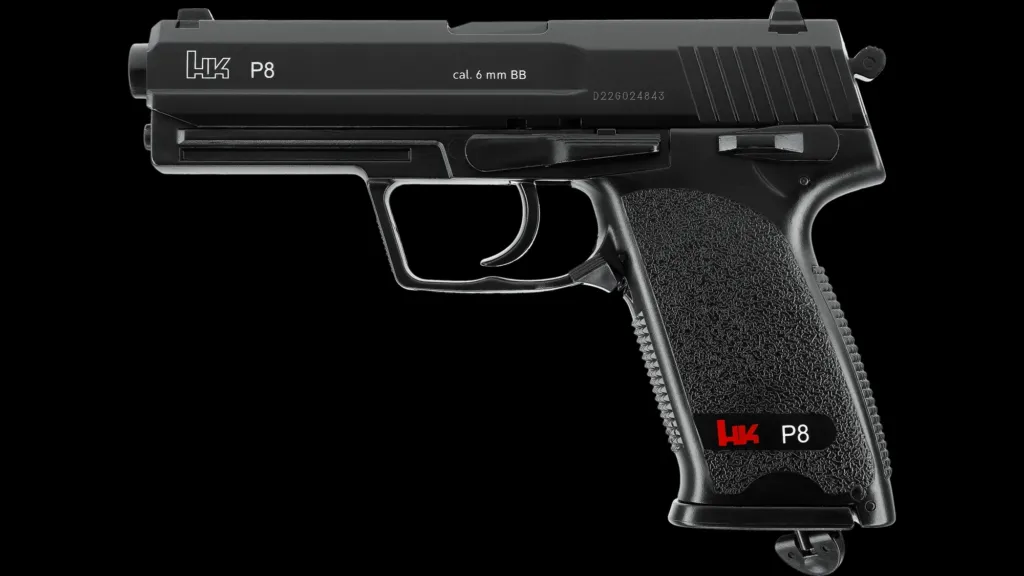 Pistolet Heckler&koch P8 BBS 6MM CO2