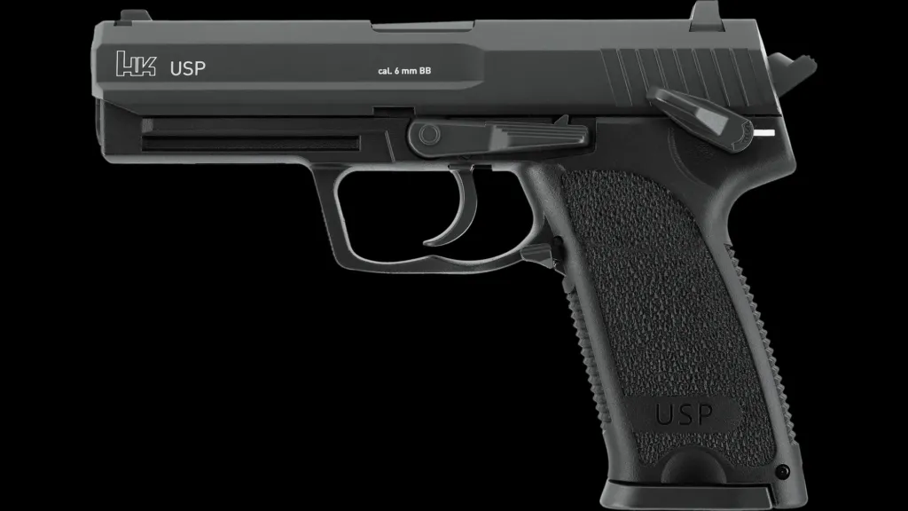 Pistolet Heckler&koch USP Blowback BBS 6MM CO2 1,0J