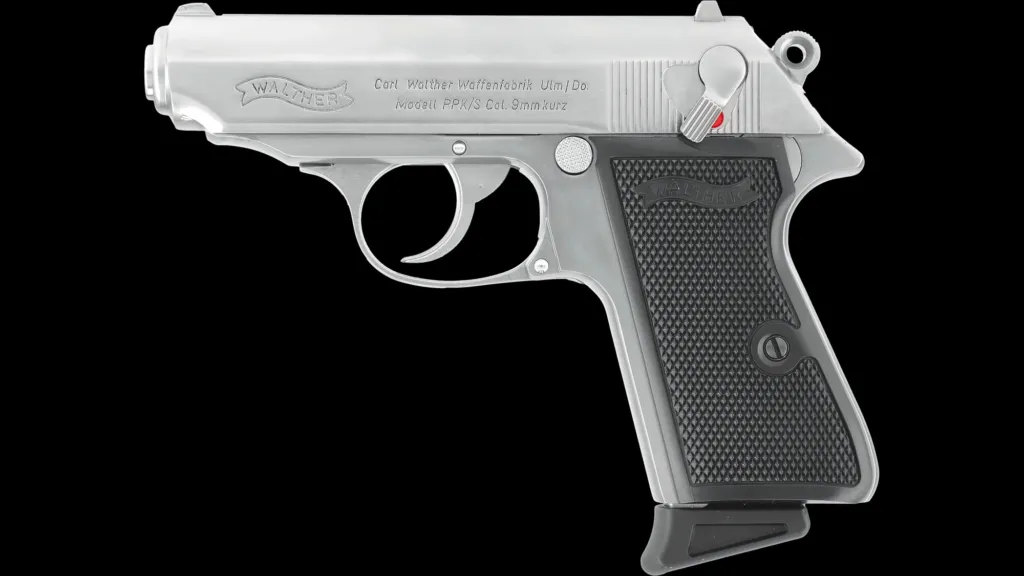 Pistolet Walther PPK/S BBS 6MM GAZ < 1J - Silver