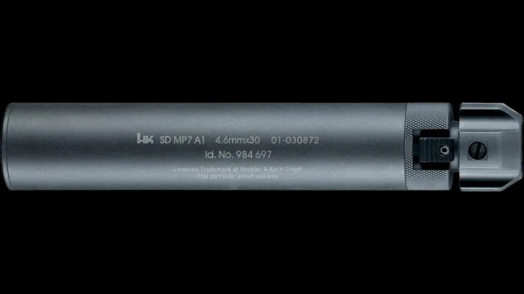 Silencieux MP7 HK BBS 6MM GAZ 1.0 J
