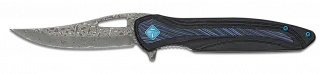 Couteau pliant Tokisu G10 Damas CNC avec insertion