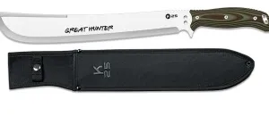 Machette K25 Great Hunter G10 vert/noir, 37 cm