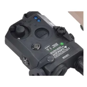 Boitier Laser PEQ15 UHP Laser Vert IR Et Lampe LED Noir-0