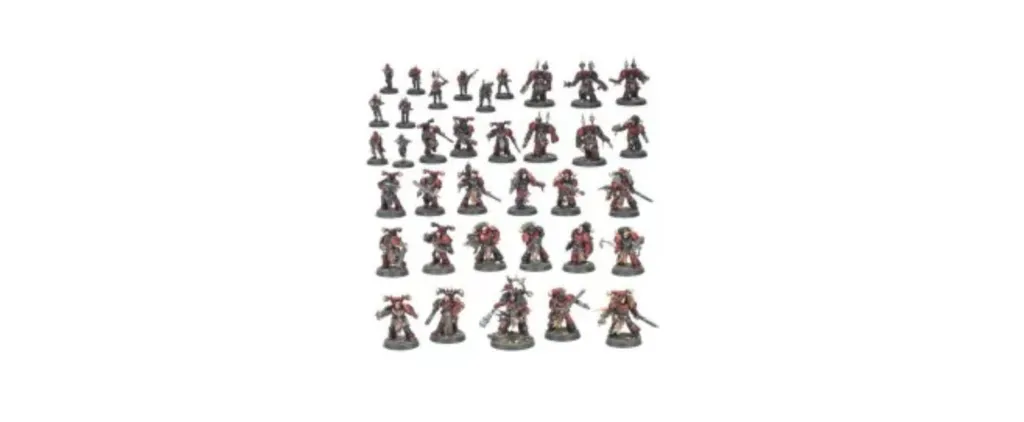 Chaos Space Marines : Seigneurs Du Maelstrom (36 Figurines)-0