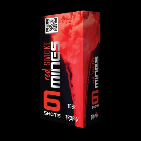 Mine de fumée Rouge Tropic