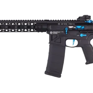 Replique AEG Freya Hexagon Full Skeleton 12.5 Pouces PDW Gen.2 Noir Bleu Delta Armory-0