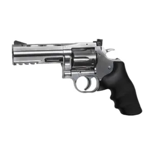 Revolver Dan Wesson DW715 4'' Silver 4.5mm CO2 Plombs-0