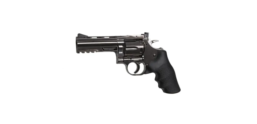 Revolver Dan Wesson DW715 4'' Steel Grey 4.5mm CO2 BBs-0