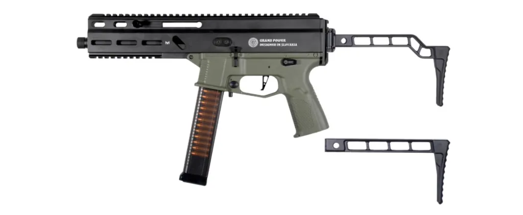 Replique Airsoft Stribog SP10A3 Alpha Upgrade Crosse Minimaliste Noir Olive Delta Armory-0