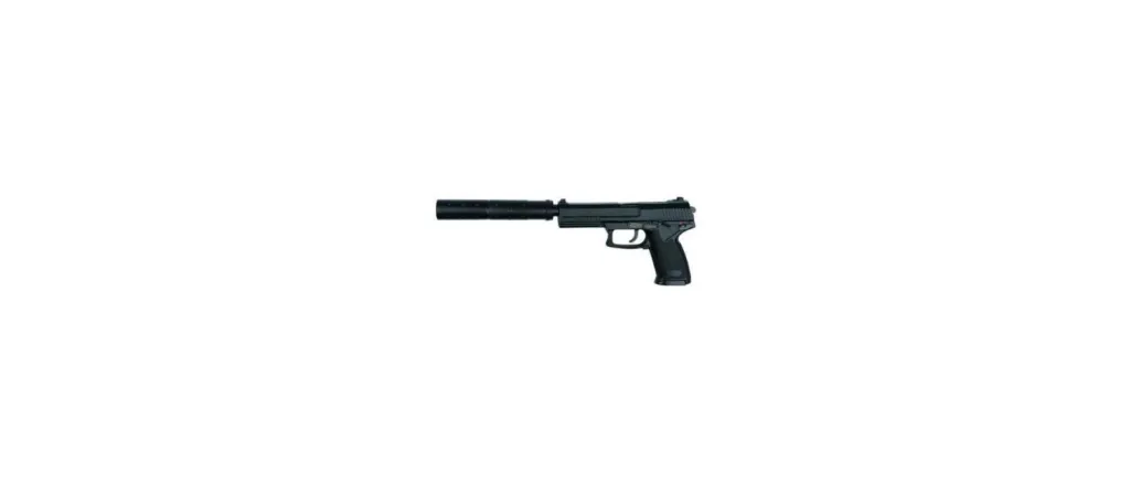 Replique ASG MK23 Special Operations Gaz 6mm GNB Avec Silencieux-0