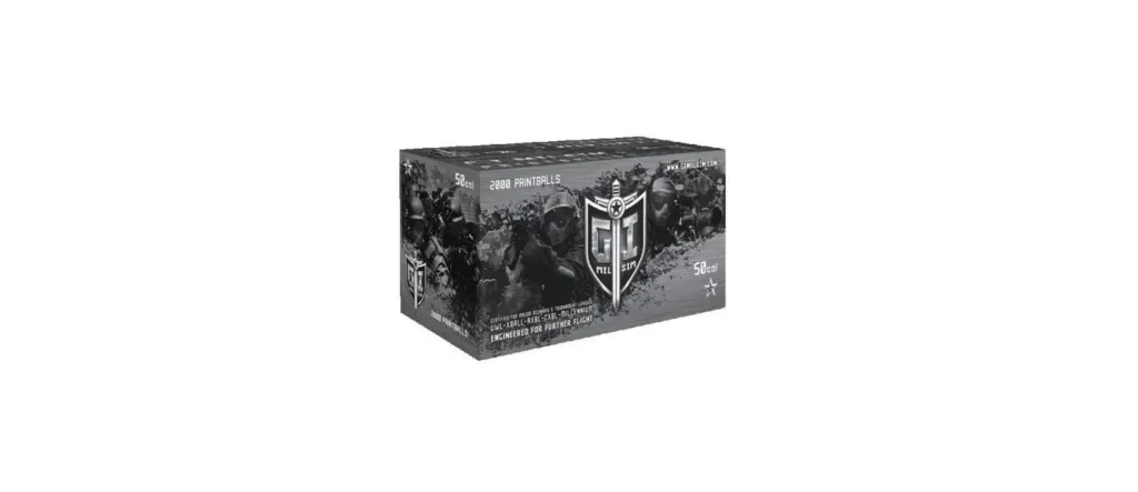 Billes Paintball GI Sportz Cal .50 Carton 4000 Billes-0