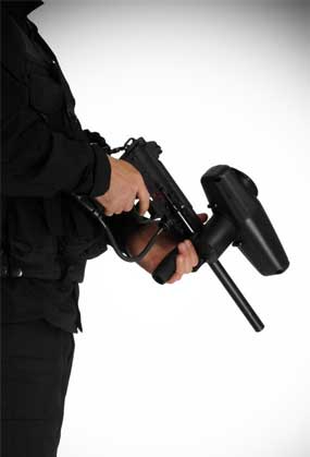 Equipement pepperball police